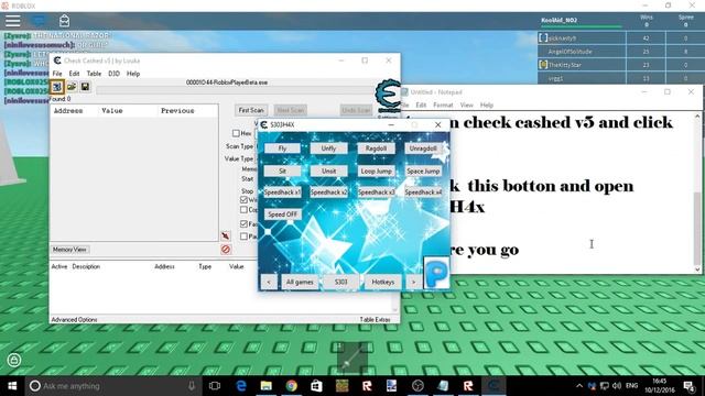S303H4X exploit! (Working) Roblox hacking Fly,Ragdoll,sit.ect (Links fixed) смотреть онлайн
