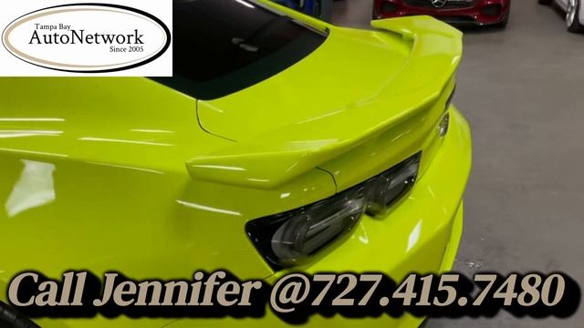 Used 2021 Chevrolet Camaro ZL1, in Tampa, FL @TampaBayAutoNetwork Shock - Magnuson Supercharger смотреть онлайн