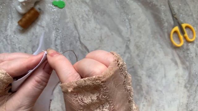 Ручные швы, применяемые кукольных дел мастерами смотреть онлайн