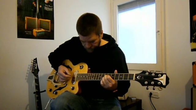 Epiphone Wildkat and VOX AC4TV смотреть онлайн