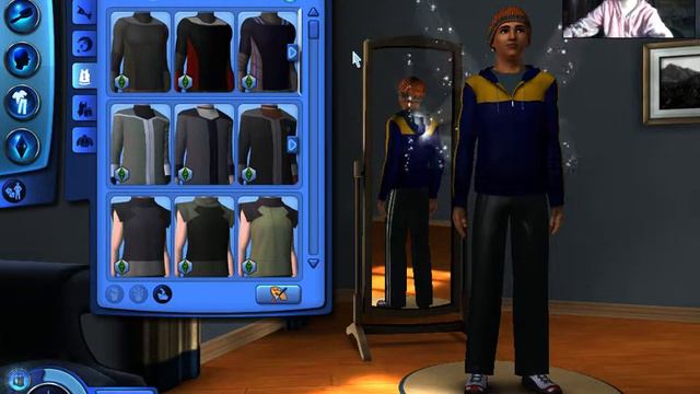 Создание персонажа в Sims 3 Gold Edition