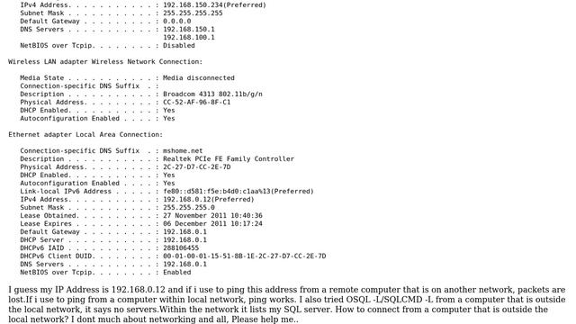 Connect to SQL Server 2005 In Different Network смотреть онлайн