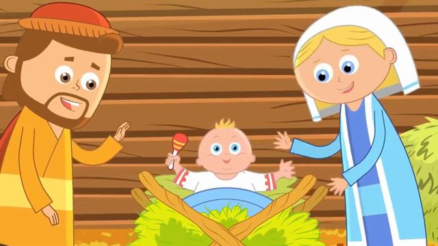 A baby named Jesus has been born ( Christmas songs for kids Bongo Bongo TV ) смотреть онлайн