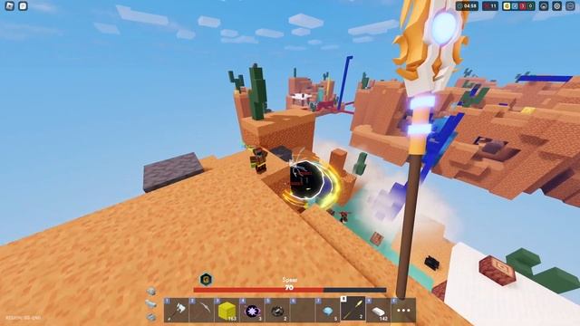 Devs let me fly ? Roblox Bedwars смотреть онлайн