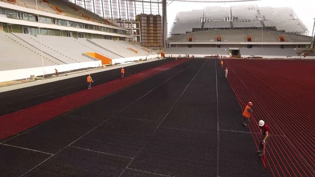 июль 2017 Ход реконструкции Центрального стадиона