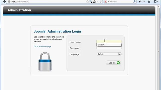 Joomla 2.5 - Установка профессионального шаблона смотреть онлайн