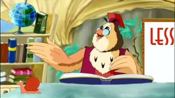 Английская буква Сс с тётушкой Совой.