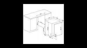 Встраиваемая посудомоечная машина 60 см SMEG