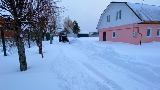 Снежная буря. Справляемся с завалами. смотреть онлайн
