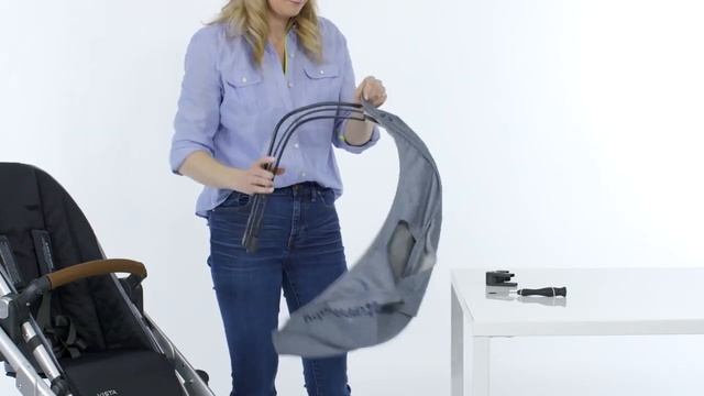 Коляска Vista. Как правильно снять и надеть навес?