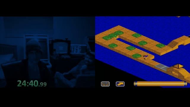 Spindizzy Worlds [SFC] Spindizzy/Easy speedrun in 49:19 смотреть онлайн