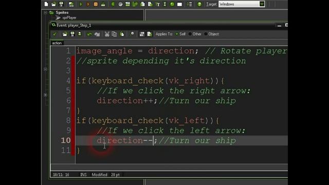 Game Maker asteroids tutorial #1 смотреть онлайн
