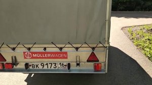 Отличный прицеп #Mullerwagen. Прицеп премиум класса!