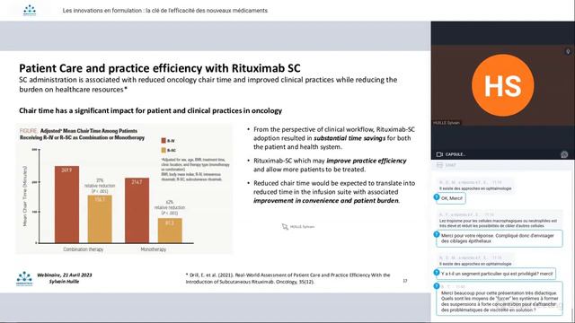 2023 04 21 Replay Les innovations en formulation, la clé de l'efficacité des nouveaux médicaments смотреть онлайн