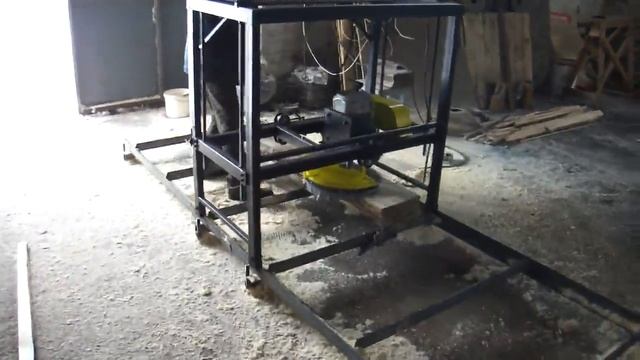 Дисковая угло-поворотная пилорама ДУП-500 смотреть онлайн