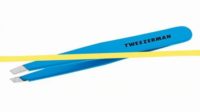 Tweezerman Tweezers For Eyebrows | Stainless Steel Slant Tweezers смотреть онлайн