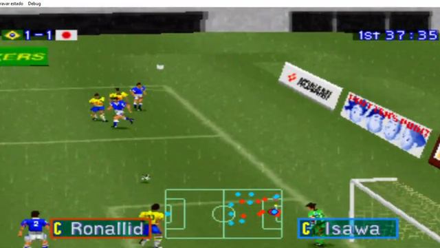 Winning Eleven 97 - Brazil vs Japan смотреть онлайн