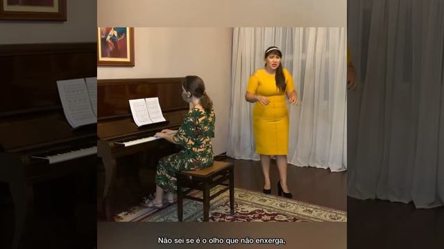 Canção L’arcolajo de Carlos Gomes - Soprano Dhuly Contente смотреть онлайн