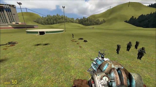 GTA V Police NPC's VS Counter Strike Soldiers NPC Battle Garry's Mod смотреть онлайн