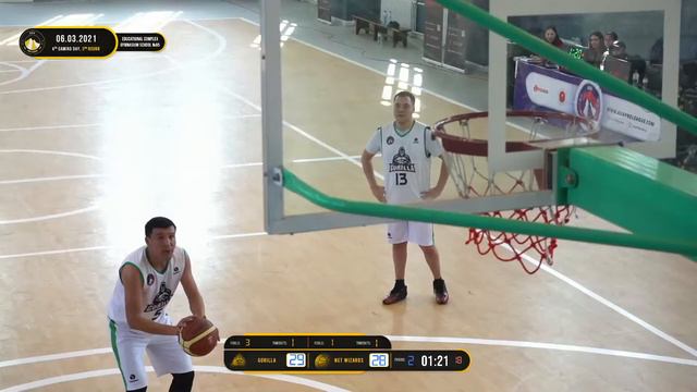 Basketball / Asia Pro League / Gorilla vs Net Wizards / 6.03.21 / GAME 9 смотреть онлайн