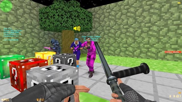 ЛАКИ БЛОКИ В КС 1.6! Майнкрафт в Counter-Strike - МОЙ СЕРВЕР! смотреть онлайн