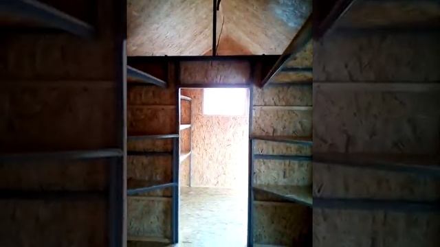 Каркасный домик из профнастила смотреть онлайн