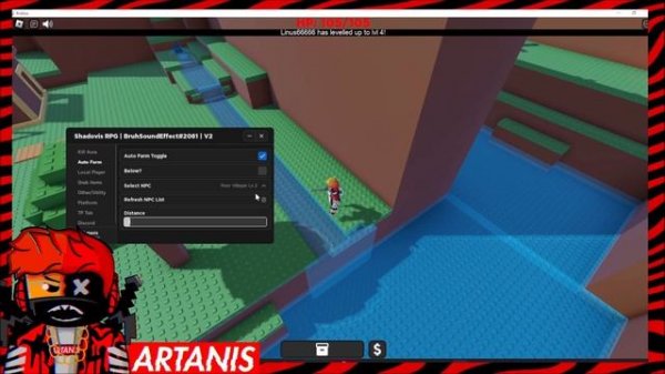 SHADOVIS RPG SCRIPT HACK PASTEBIN 2022 | KILL AURUA + AUTOFARM + GOD MODE *ROBLOX*