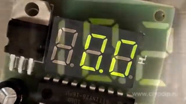EK 2501 цифровой встраиваемый вольтметр постоянного тока смотреть онлайн