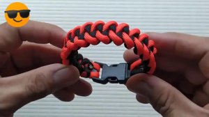 Как сделать браслет из паракорда с узлом из кости челюсти акулы