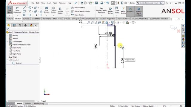 Solidworks Practice Exercise 26 | Sketch a Piston смотреть онлайн
