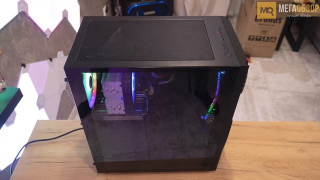 ThunderX3 Cronus-G обзор. Корпус для красивой сборки под игры смотреть онлайн
