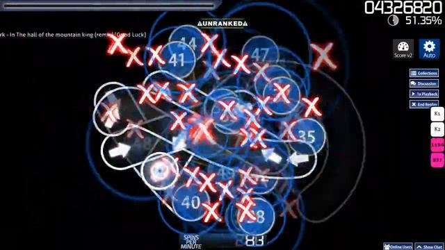(Read Desc) Impossible Osu Level (20,000 Circles) SirSpork in the hall of the mountain king смотреть онлайн