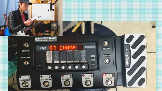ギターレッスン【DigiTech RP500のご紹介】