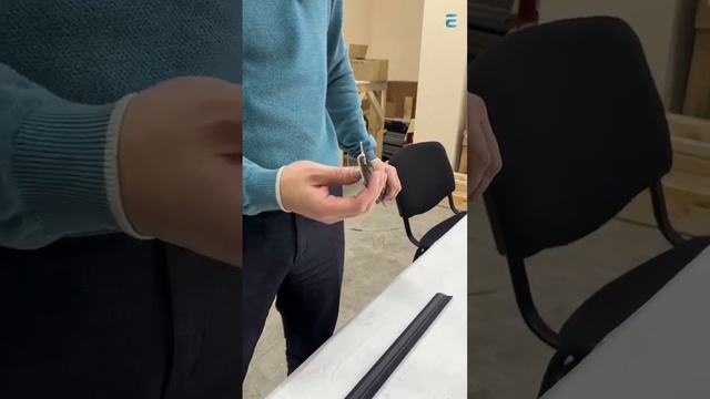 ? Эффект парящего потолка! Что же скрывается за полотном?