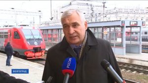 Из Волгограда в первый рейс отправился рельсовый автобус на Арчеду
