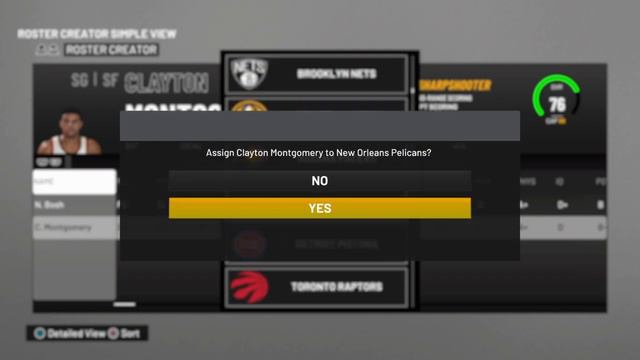NBA 2K22: HOW TO ADD CUSTOM PLAYER TO ROSTER! HOW TO ADD ANY PLAYER TO (BLACKTOP, PLAYNOW)! ON 2K22 смотреть онлайн