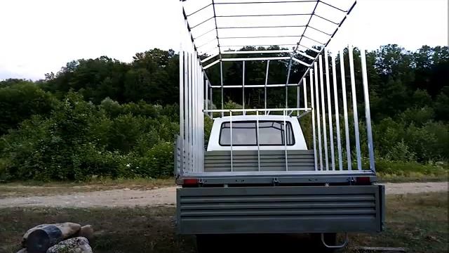 Мини жилой модуль, вагончик под машину делаю смотреть онлайн