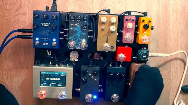 Pedalboard 2024 | Ampero Mini, Morning Glory, Kailani, Joyfx | Renan Theodoro (4K)