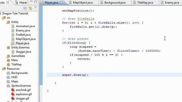 Java 2D Game Programming Platformer Tutorial - Part 6 - First Enemy смотреть онлайн