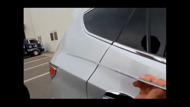 Top_tuning.ru Installation deflectors Hyundai Santa Fe New - Autoclover смотреть онлайн