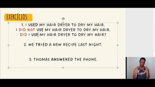 Negative/Interrogative - Simple Past Regular Verbs смотреть онлайн