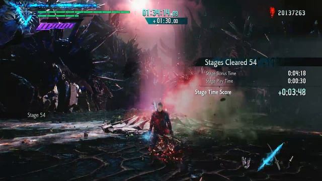 Devil May Cry 5 - Super VERGIL - Bloody Palace. Super Vergil Ex Color Gameplay Part 1 смотреть онлайн