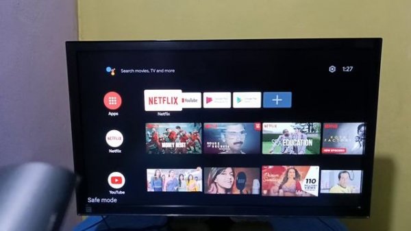 Android TV : How to EXIT from Safe Mode