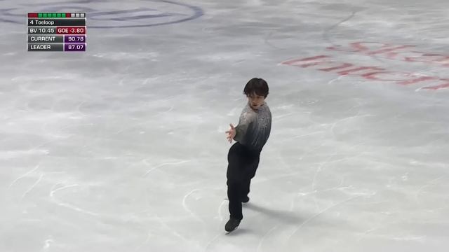 Shoma UNO (JPN) | Men Free Skating | Mississauga 2022 | #GPFigure смотреть онлайн