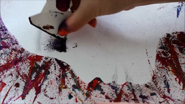 DIY: Картина в стиле дриппинг смотреть онлайн