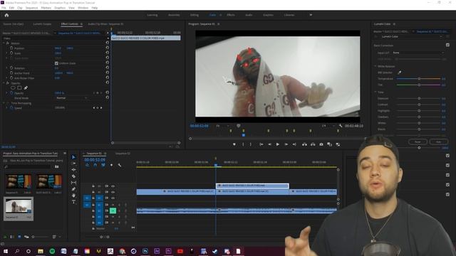 ANIMATION to REAL LIFE TRANSITION Effect | Adobe Premiere / Photoshop смотреть онлайн