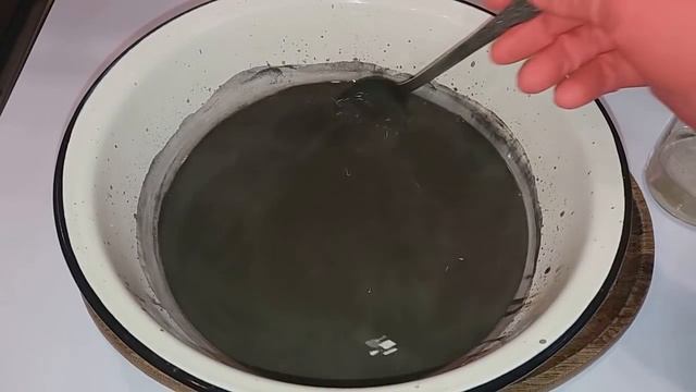 780 грамм серебра 999. Аффинаж серебра при помощи щелочи.