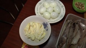 Готовим селедочное масло (паштет) из соленой черноморской селедки.