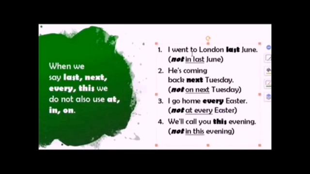 IN ON AT - the triangle method for prepositions of time смотреть онлайн