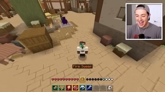 Upgrading NOOB to GOD AVATAR in MINECRAFT! смотреть онлайн